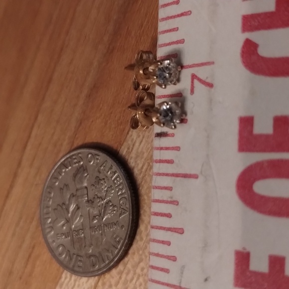 Natural Diamond Studs - Picture 4 of 7